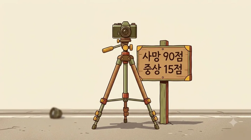 교통사고 벌점 – 사망과 부상별 점수 기준
