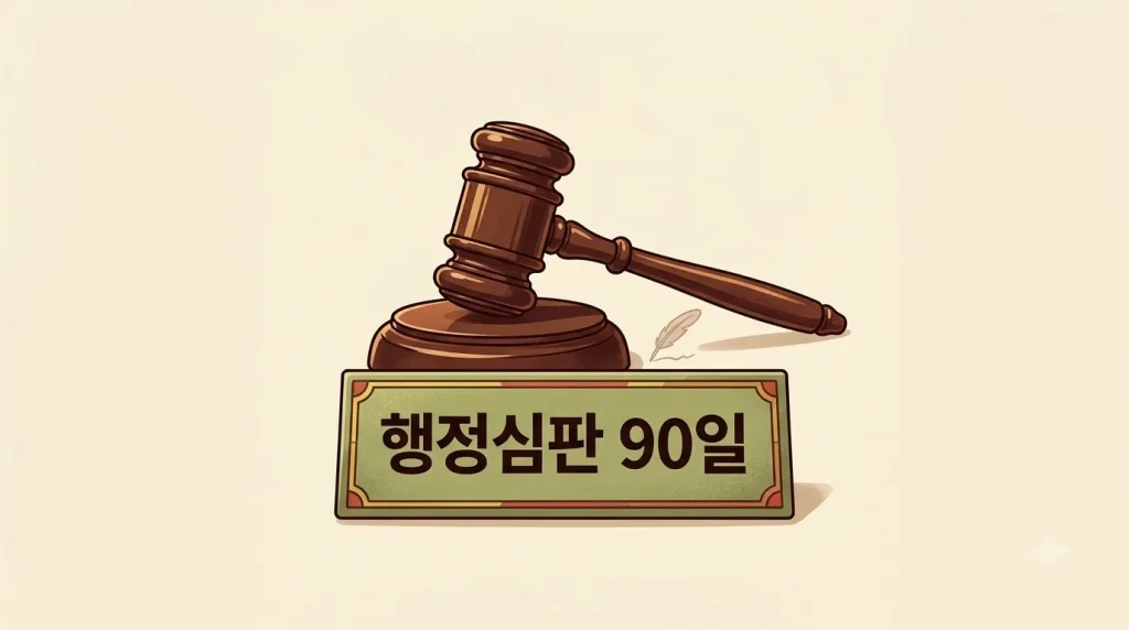 면허취소 행정심판 청구 – 90일 기한