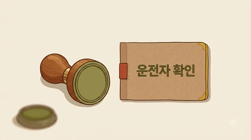 과태료를 범칙금으로 바꾸는 운전자 확인 절차