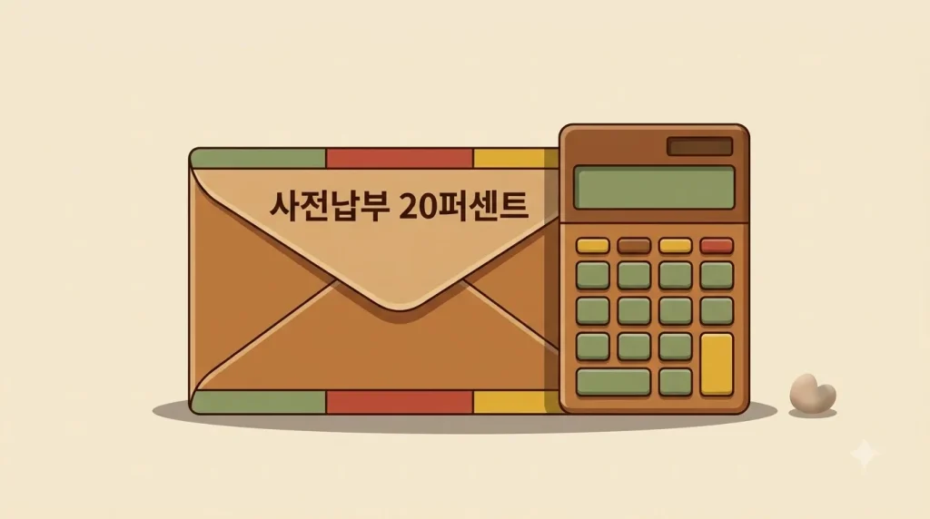 과태료 사전납부 감경 – 20퍼센트 조건