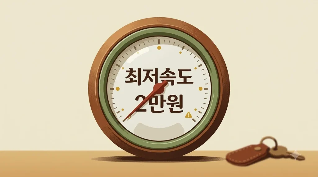 최저속도 위반 – 고속도로 범칙금 기준