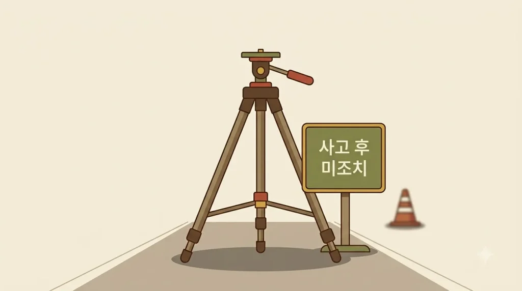 사고 후 미조치 처벌 – 도주치상과 차이