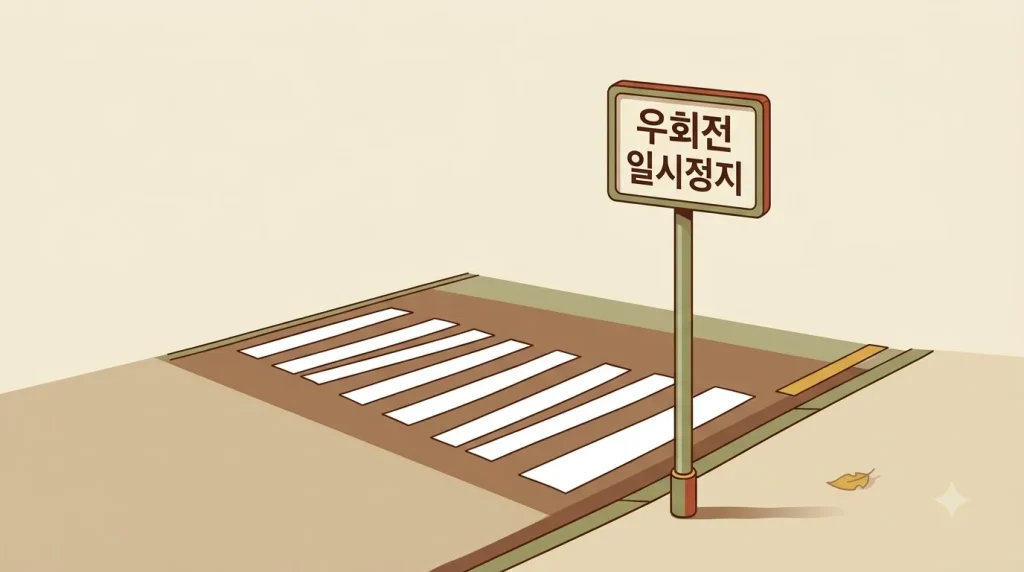 보행자 보호 위반 범칙금 – 우회전 일시정지