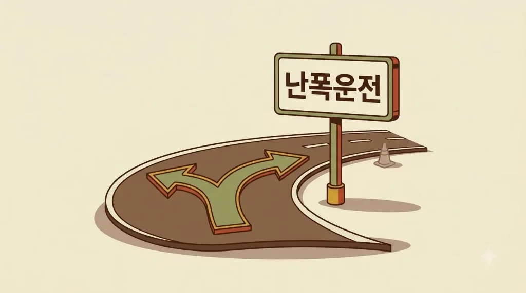 난폭운전 처벌 기준 – 벌점과 면허취소