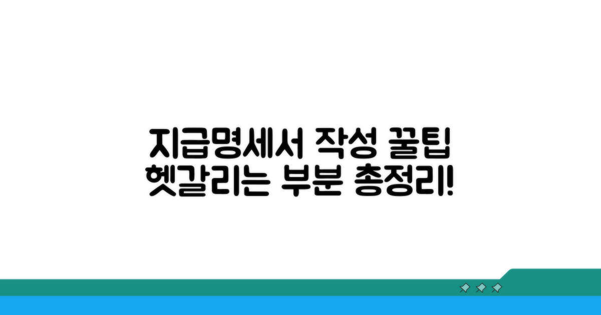 지급명세서 작성, 헷갈리는 부분 총정리