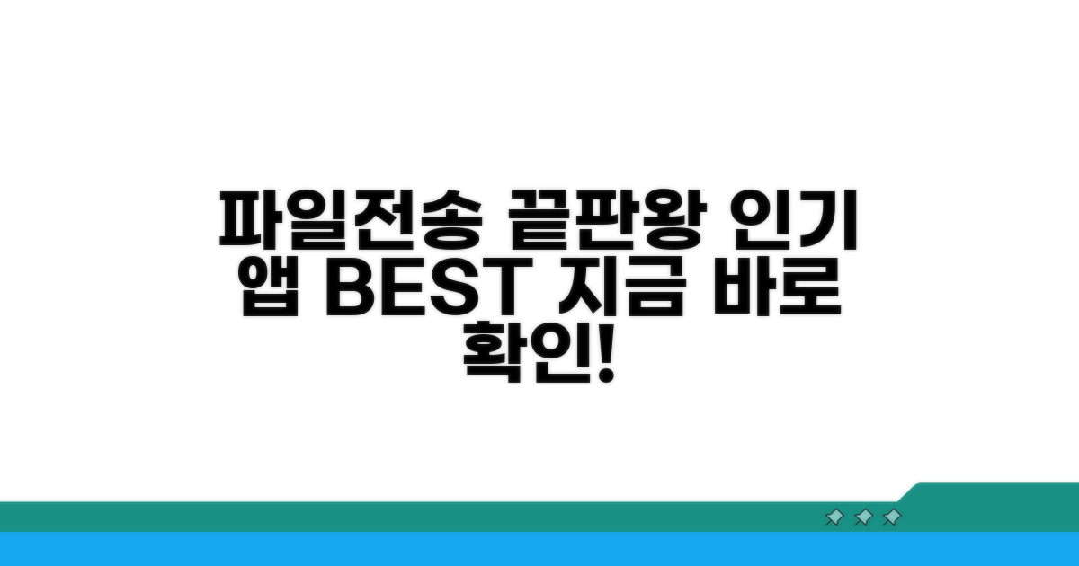 모바일 파일전송 앱 순위