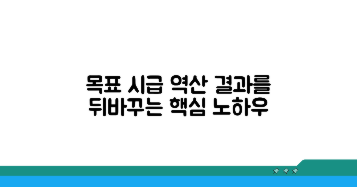 목표 시급 역산 기준