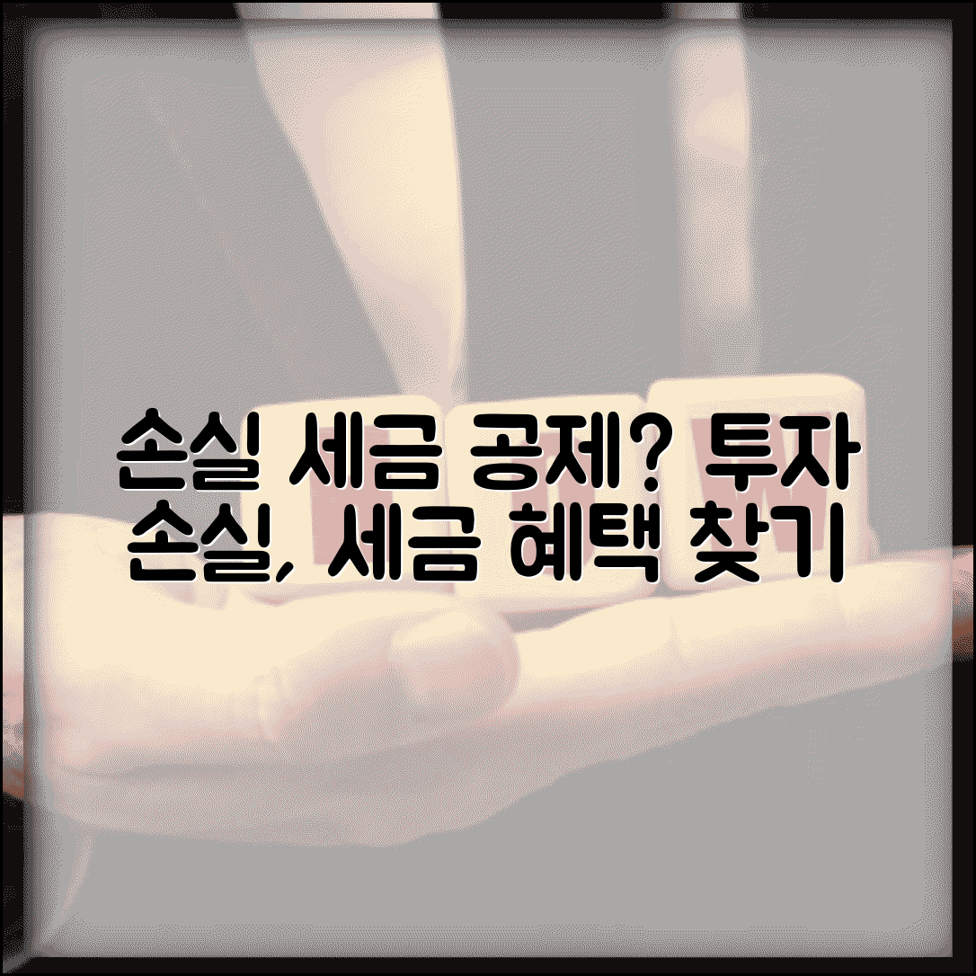 투자 손실 세금 공제 받으려면 어떻게 해야 하나요 | 투자 손실 | 세금 혜택 | 손익통산