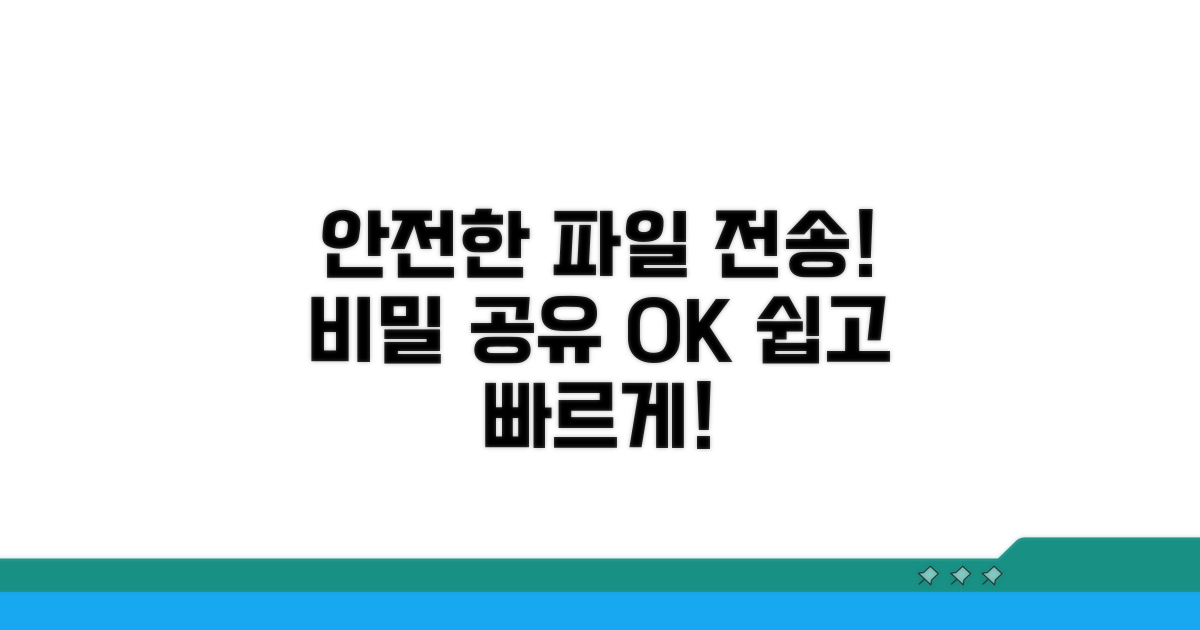 안전한 파일 전송 방법