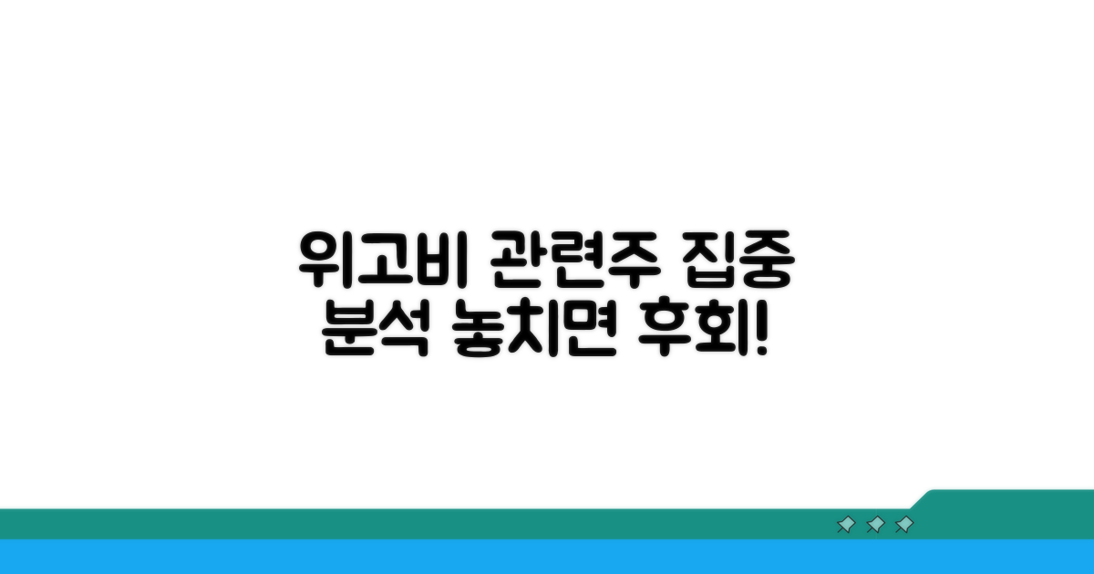 위고비 관련주 집중 분석