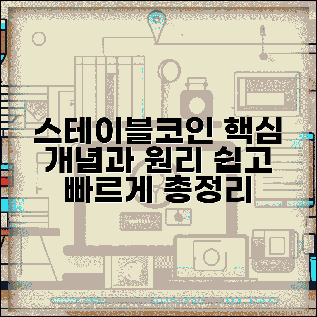 스테이블코인 뜻 개념 기초 설명과 원리 총정리