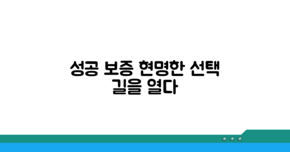 현명한 보증 선택, 성공으로 가는 길