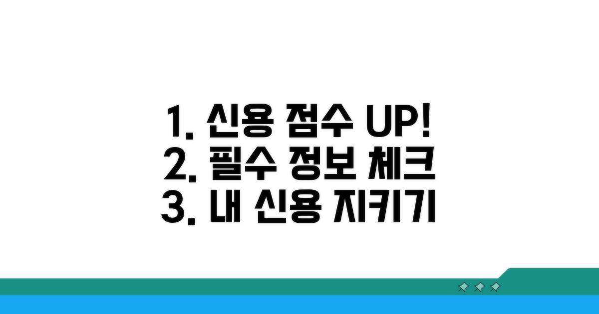 내 신용 지키는 필수 정보 체크