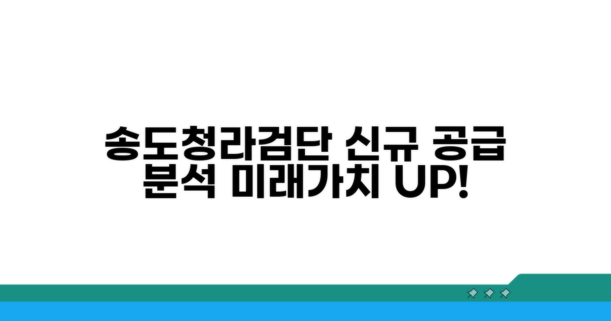송도·청라·검단 물량 분석