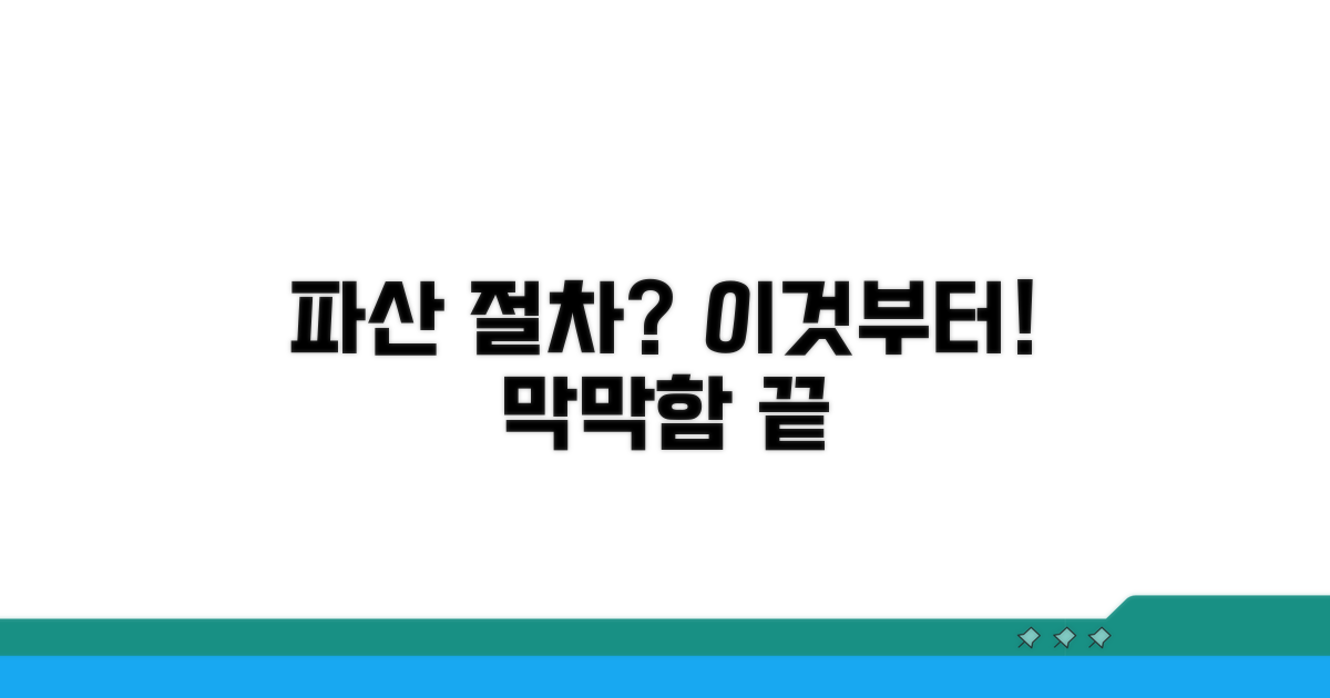 파산 절차, 막막하다면 이것부터