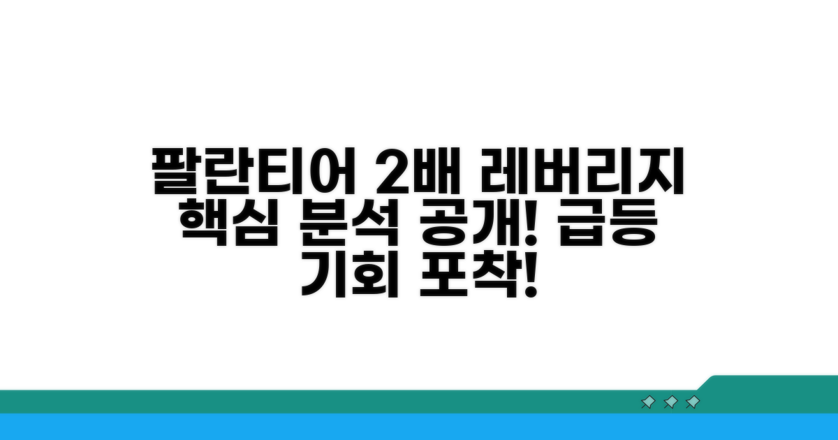 팔란티어 2배 레버리지 핵심 분석