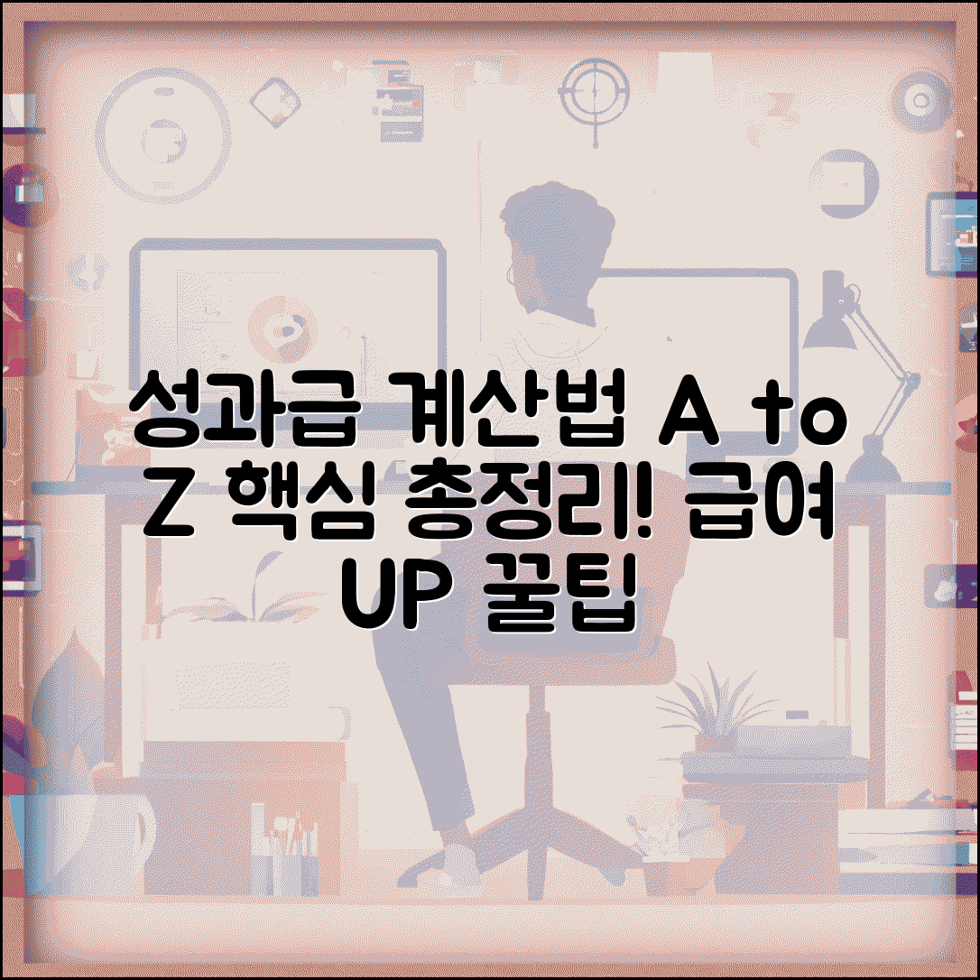 성과급 계산법 | 기본급, 성과지표, 산정 공식 총정리 및 꿀팁