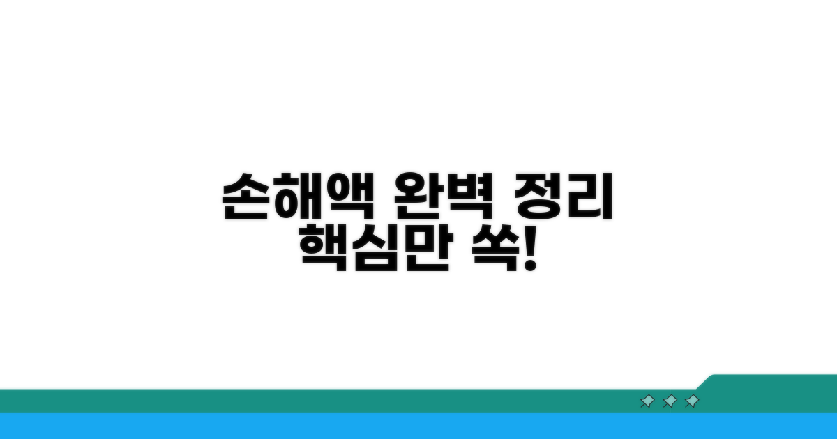 손해액 산정의 모든 것
