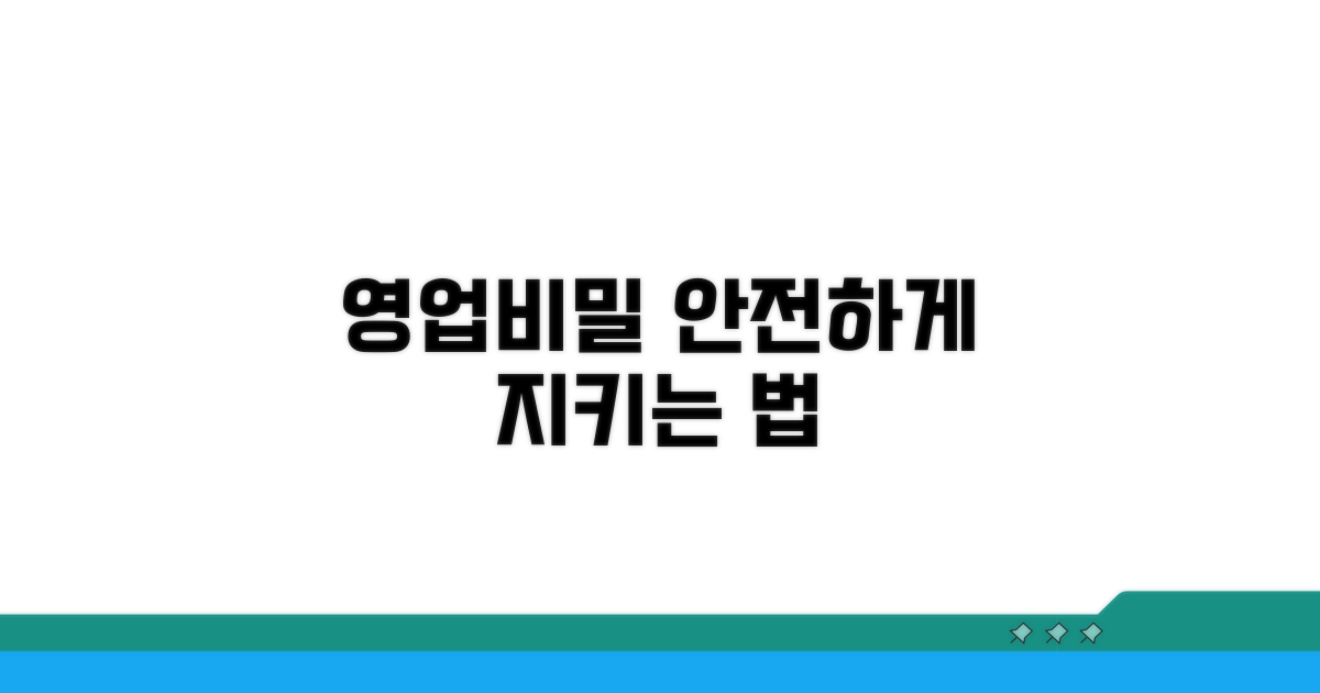영업비밀 보호를 위한 실전 가이드