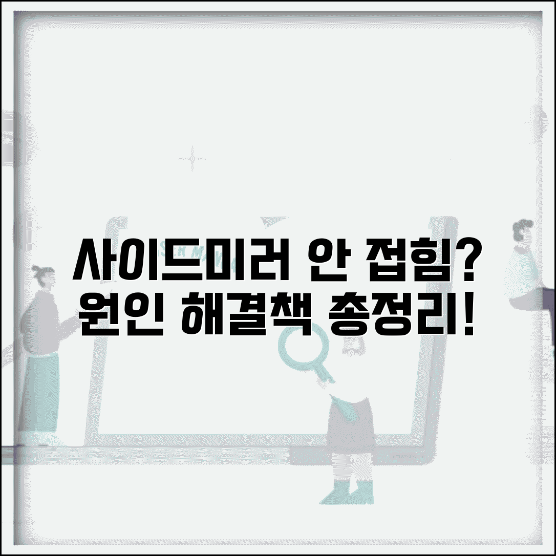 자동차 사이드미러 안접혀요 | 접힘 고장 원인 및 해결 방법 총정리