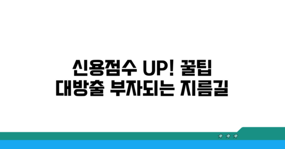 신용 관리, 똑똑하게 하는 꿀팁
