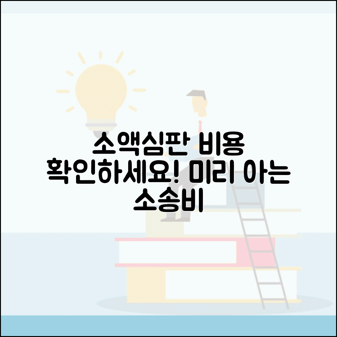 소액심판청구 비용 계산기 활용법 | 항목별 비용 안내 | 예상 소송비용 미리 알기