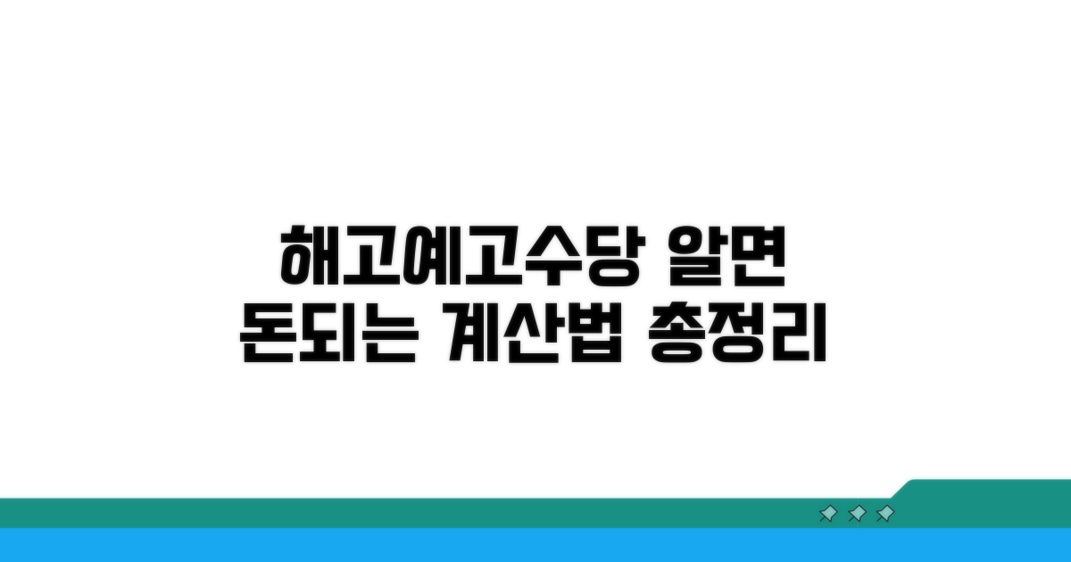 해고예고수당 산정 원리 파헤치기