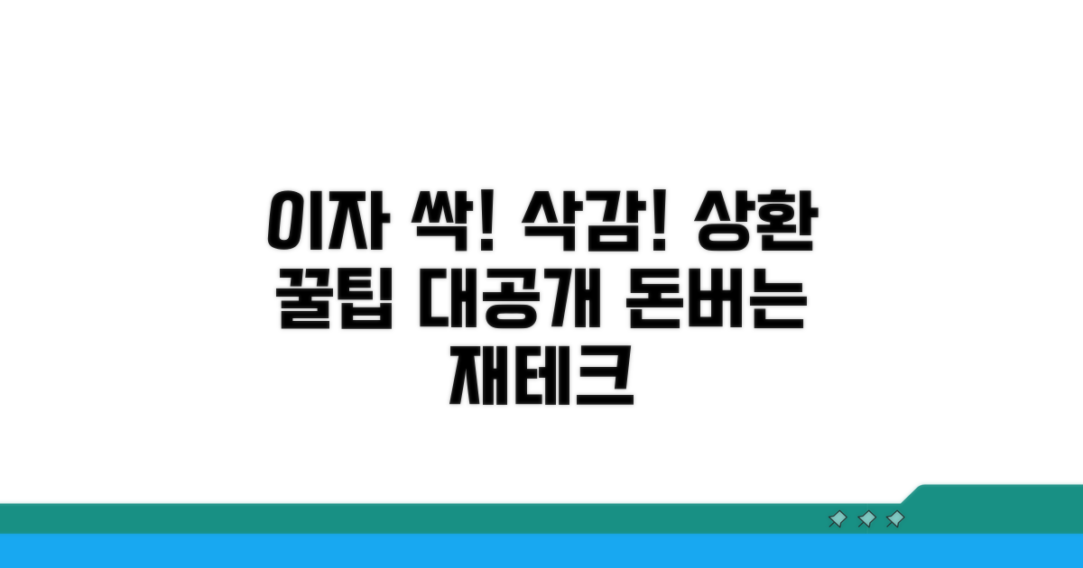 이자 줄이는 상환 방법 가이드