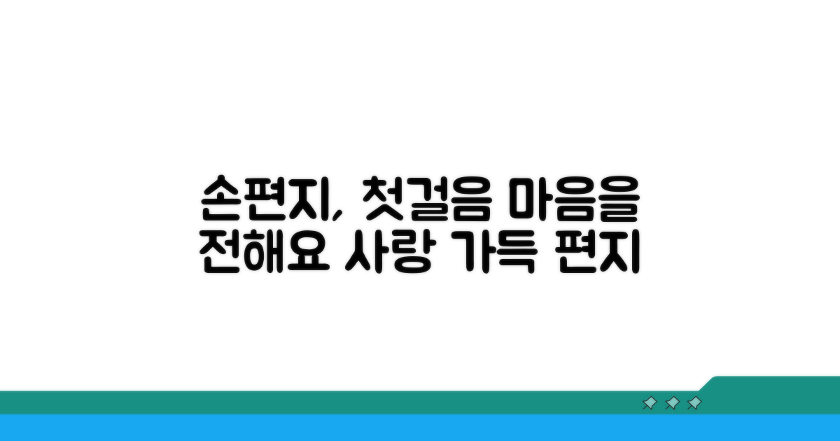 마음을 전하는 손편지 첫걸음