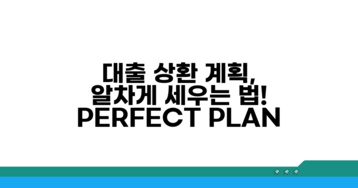 대출 상환 계획, 꼼꼼하게 세우기