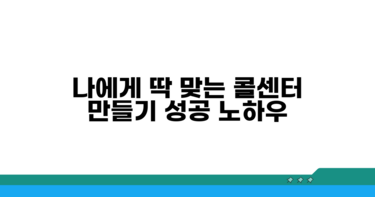 나에게 맞는 콜센터 만들기