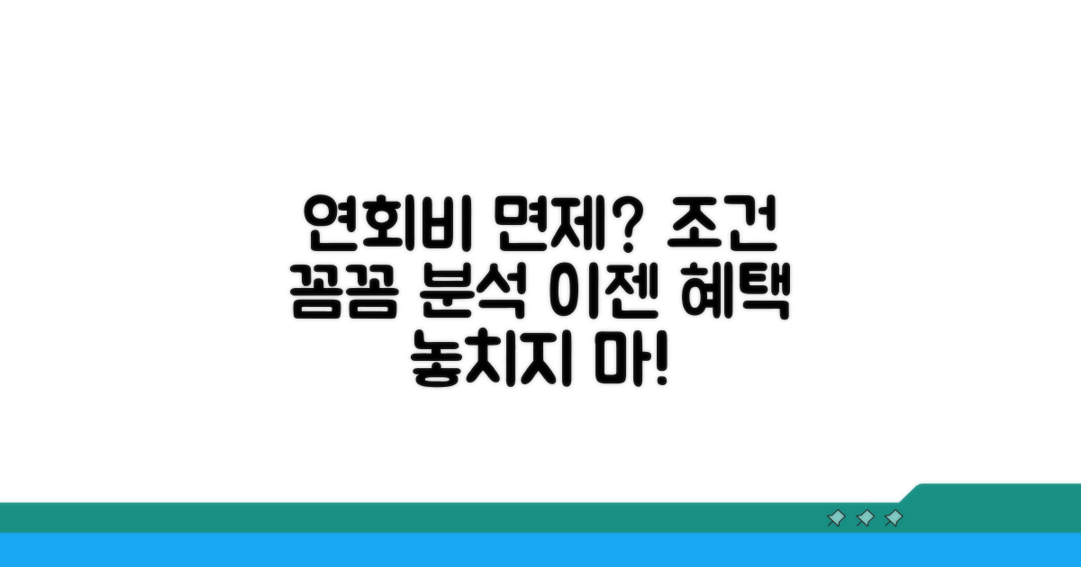 연회비 면제 조건 완전 분석