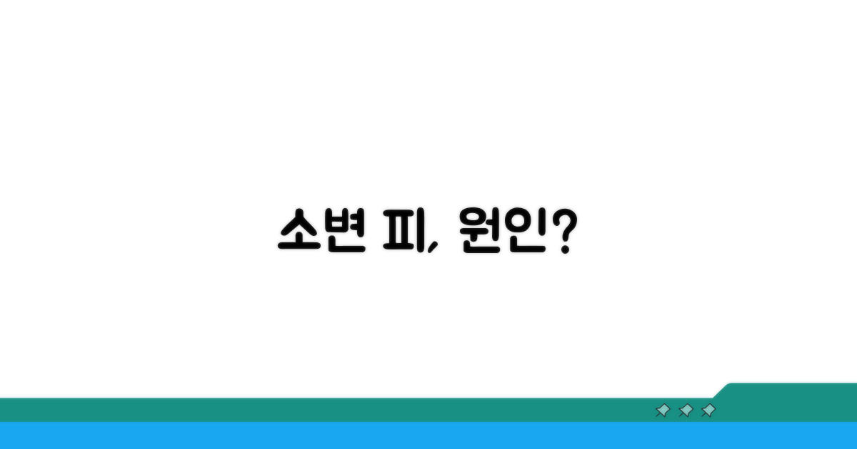 소변 혈액 양성, 왜 나타날까?