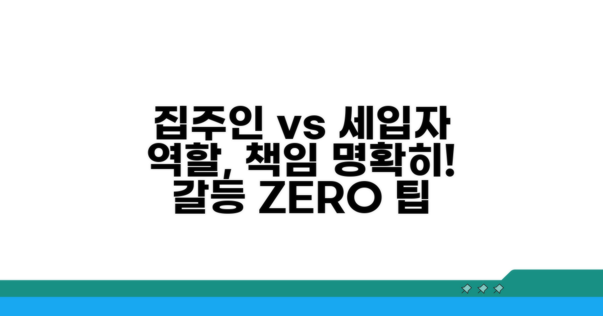임대인 vs 임차인, 역할 분담 완벽 분석
