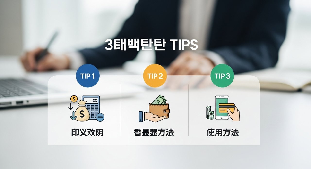 태백탄탄페이 소득공제 환불방법 사용법 안내: 3가지 핵심 팁