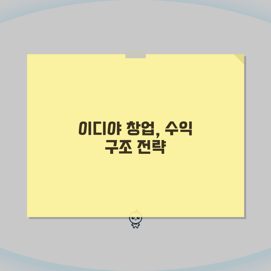 이디야 창업 비용 분석 | 카페 프랜차이즈 수익 구조 심층분석: 7가지 핵심 포인트